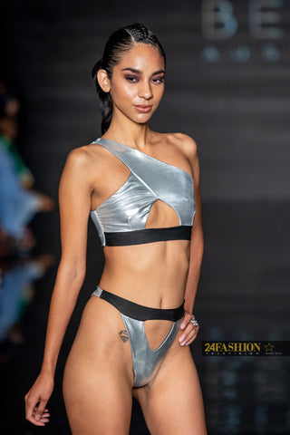 Shark Bay on the Art Hearts fashion x Bikini Beach runway