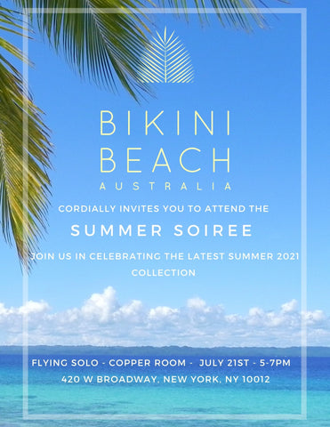 Bikini Beach Australia summer press party in New York City 