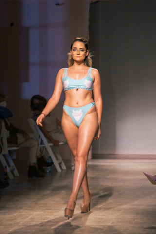 Magnetic Island Wolf Print for Panama fashion week 