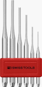 [PB SWISS TOOLS] PB 750.B CN Set of parallel pin punches, octagonal, in a handy plastic holder