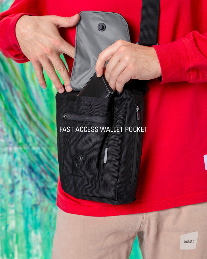 bolstr Smalll Carry 3.0 - The Ultimate EDC Bag - Minimal and Perfectly Sized
