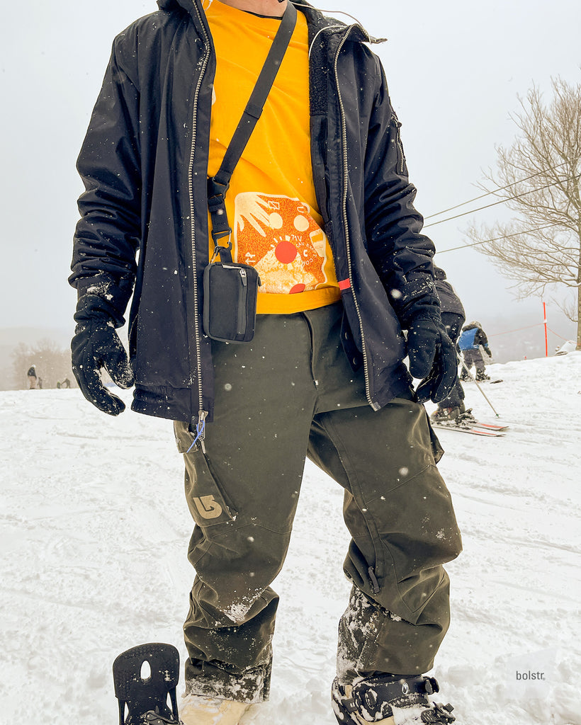 bolstr MINI Wallet Ski and Snowboard Crossbody Carry