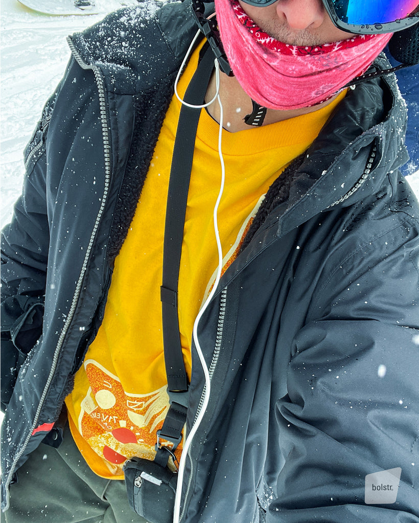 bolstr MINI Wallet Ski and Snowboard Crossbody Carry
