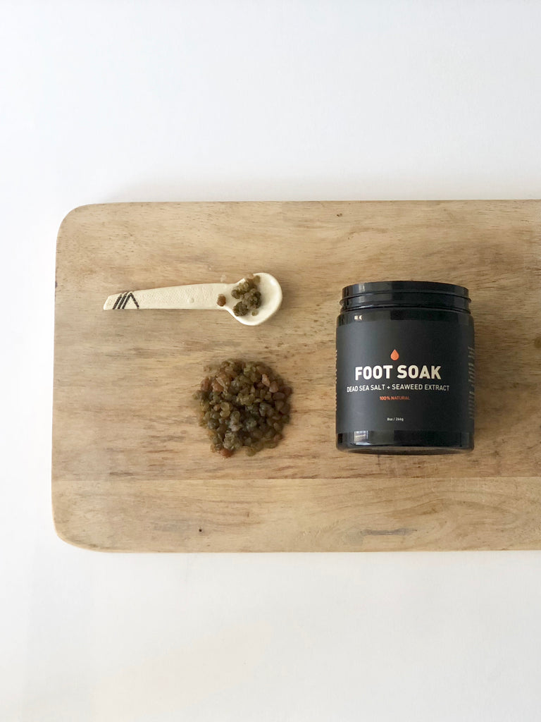 Foot Soak Bath Salt Dead Sea Salt Seaweed Extract