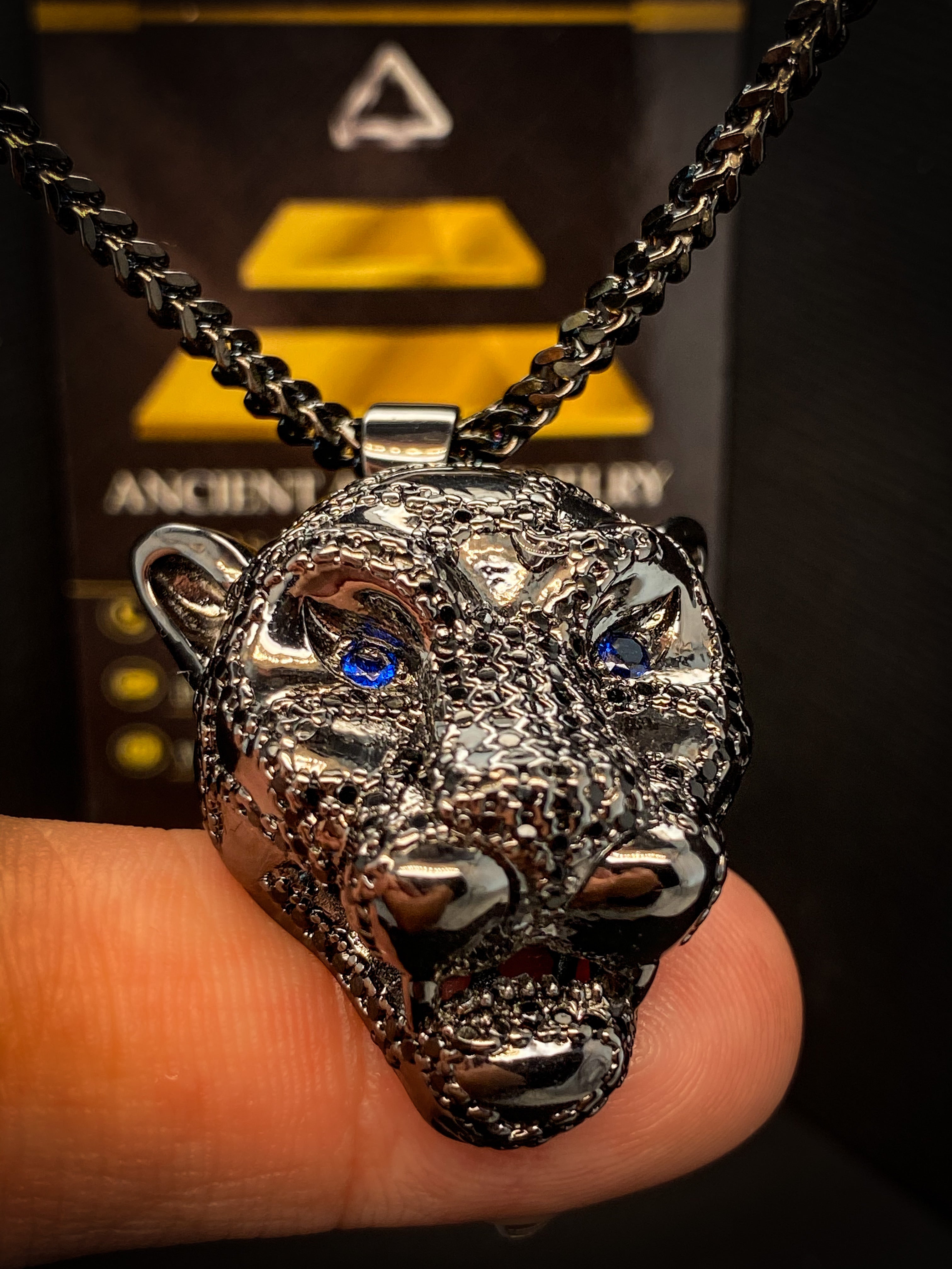 Black Panther Chain Jewelry - Ancient Aura Jewelry product image