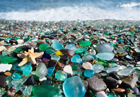 Top five beaches to find sea glass in the United States