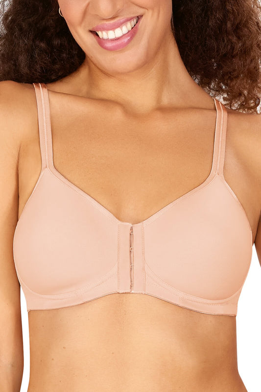 Nancy Wire-free Front-Closure Bra - Light Nude – My Top Drawer