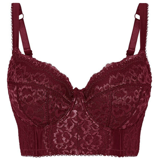 Océane Red Rumba Full Cup Bra - Plus Size Lingerie
