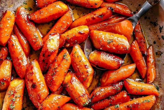 Honey Garlic Carrots