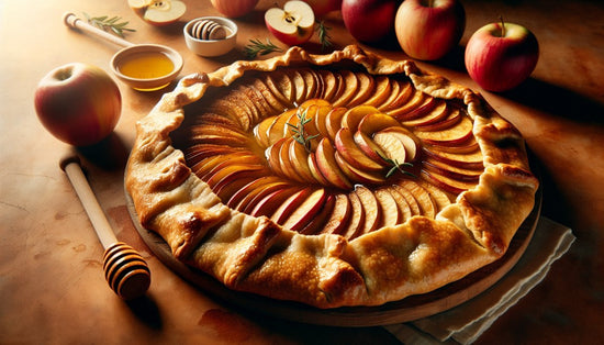 Honey Apple Galette Recipe - Huckle Bee Farms LLC