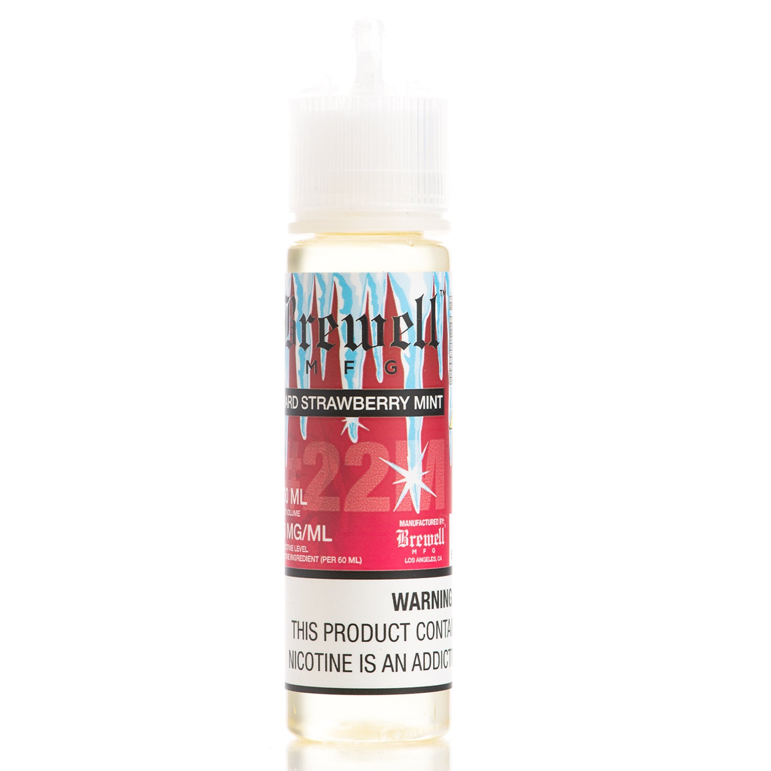 Brewell Hard Strawberry Mint 60Ml