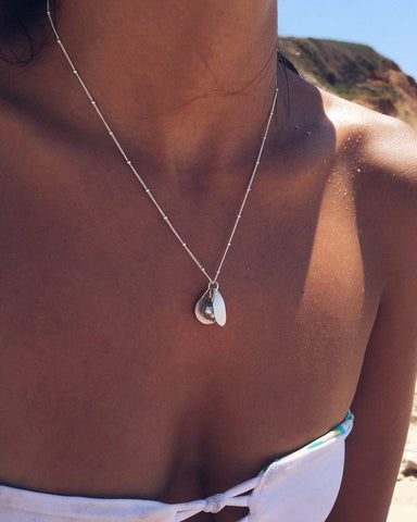 makmel treasure - jewelry design pearl silver seashell