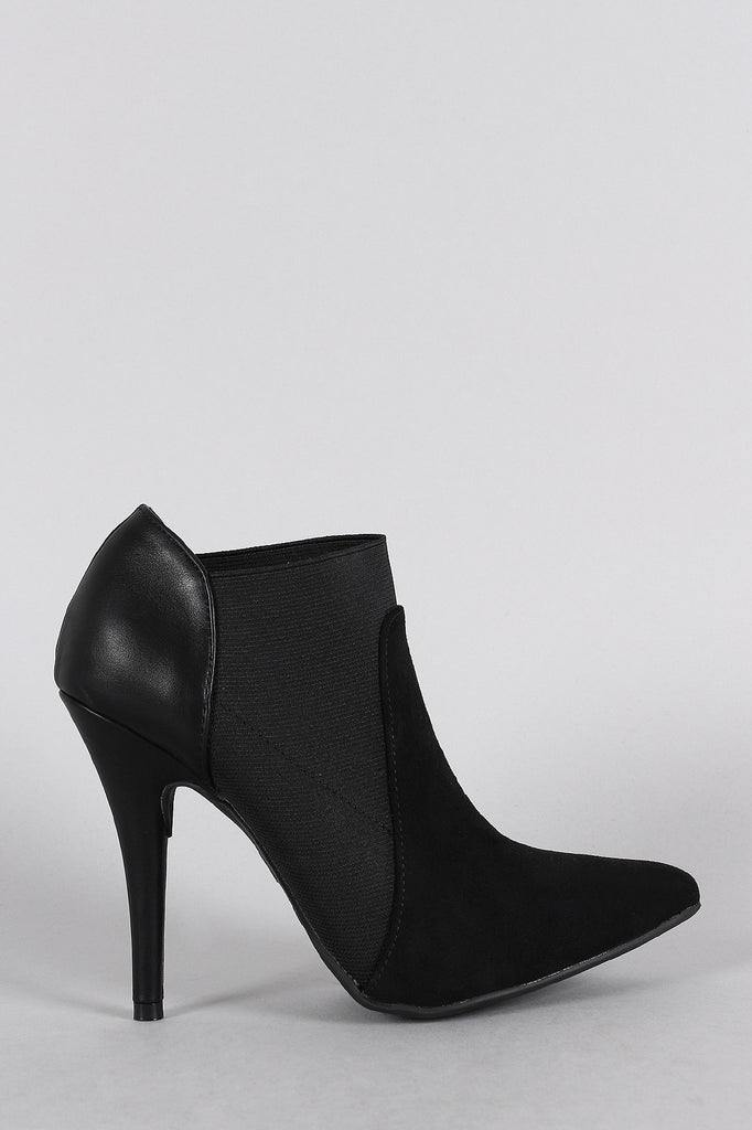 stiletto heel booties