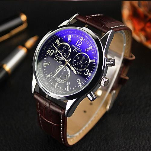 leather belt watches for mens