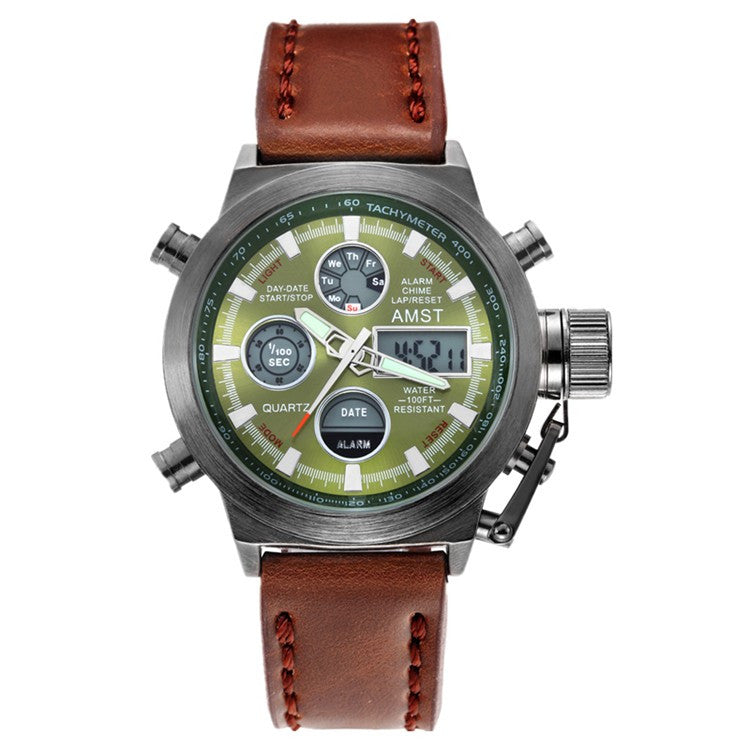 NEW AMST3003 watches men luxury brand casual water resistant 100 meter ...