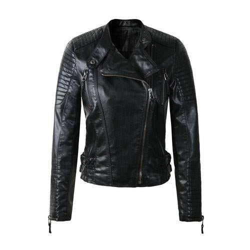 Woman Black Leather Jackets – Models Industry