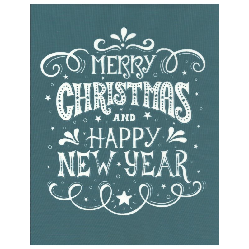 Diy Screen Printing Merry Christmas Happy New Year Silk Screen Stencil Ezscreenprint