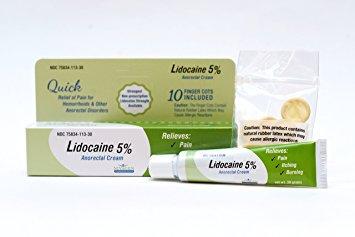 anorectal lidocaine cream