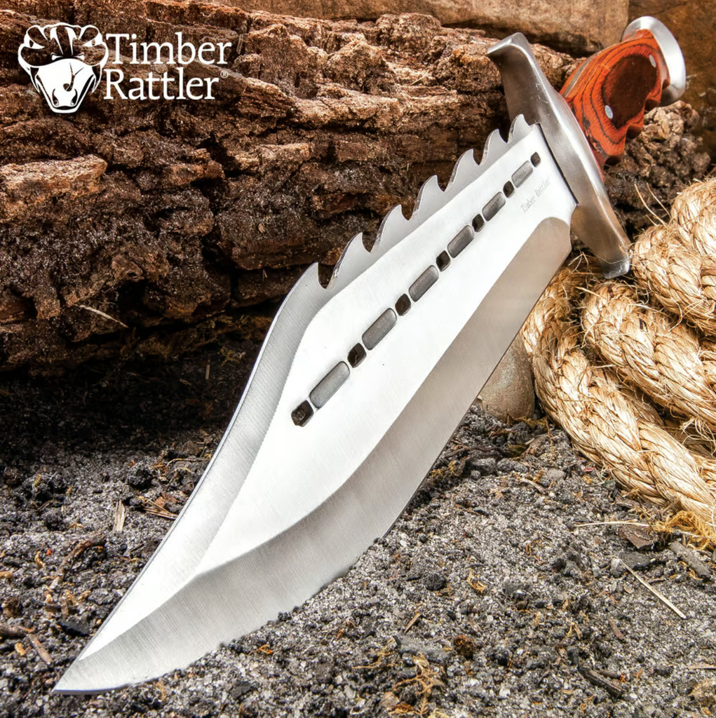 timber-rattler-sinful-spiked-bowie-knife-with-nylon-sheath