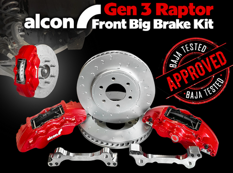 Alcon Front Big Brake Kit 2021 Ford Raptor