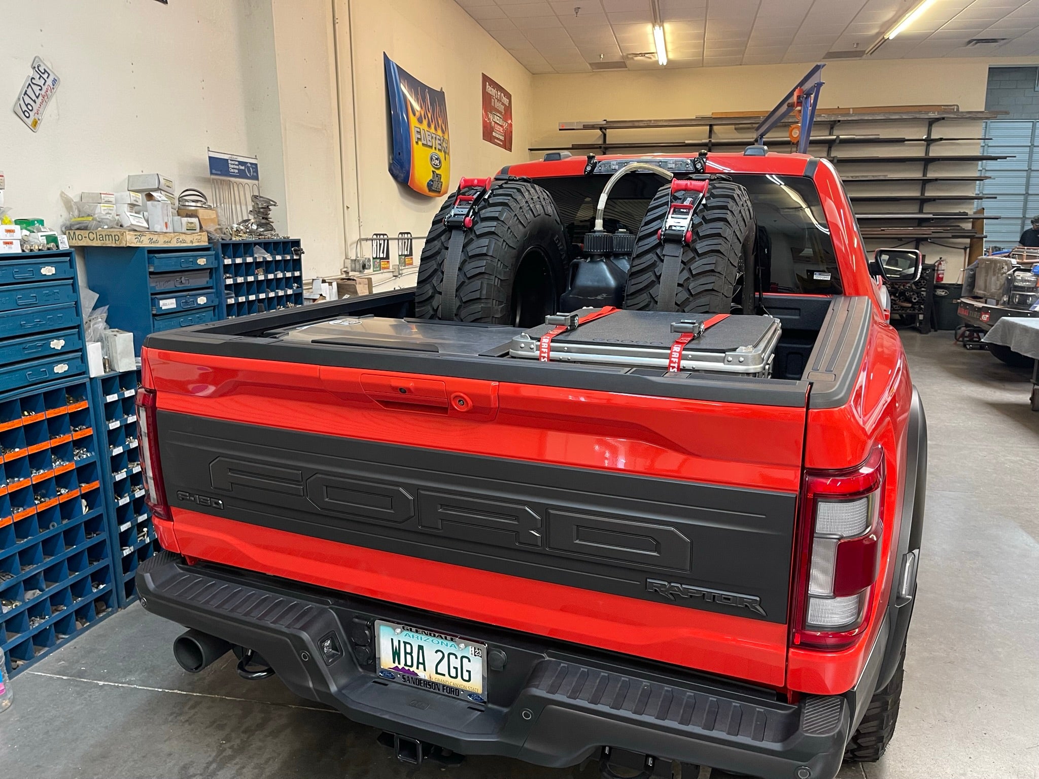 ford raptor truck bed accessories