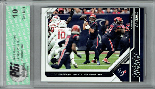 2023 Panini Instant Football #42 CJ Stroud Rookie Card Texans - Only 2,359  made!