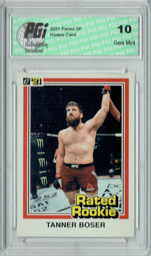 Brad Riddell 2021 Panini Instant #RR2 UFC Rated Rookie Card 1/1320 PGI —  Rookie Cards