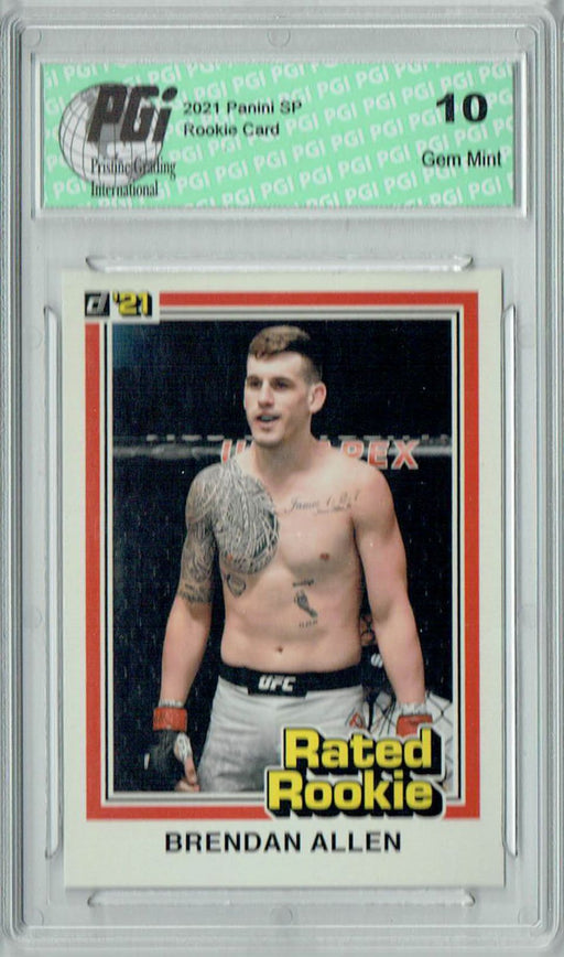 Brad Riddell 2021 Panini Instant #RR2 UFC Rated Rookie Card 1/1320 PGI —  Rookie Cards