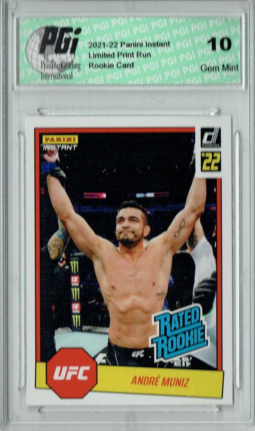 Brad Riddell 2021 Panini Instant #RR2 UFC Rated Rookie Card 1/1320