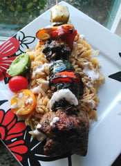 Rosemary Grilled Lamb Kabobs