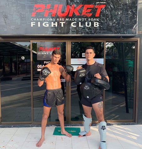 Leonardo Elias and Julio Lobo at Phuket Fight Club in Chalong
