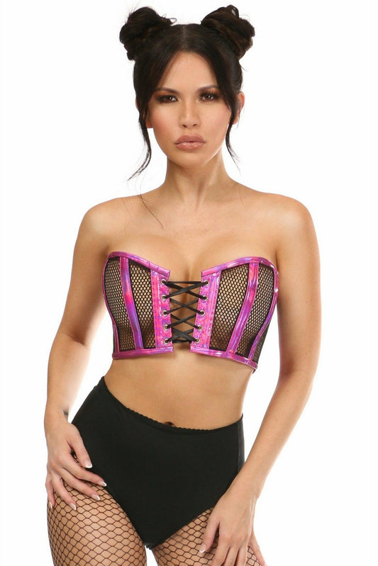 pink LV tube top