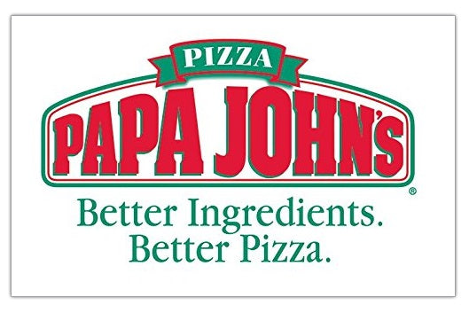 Papa John's Pizza Gift Cards - E-mail Delivery