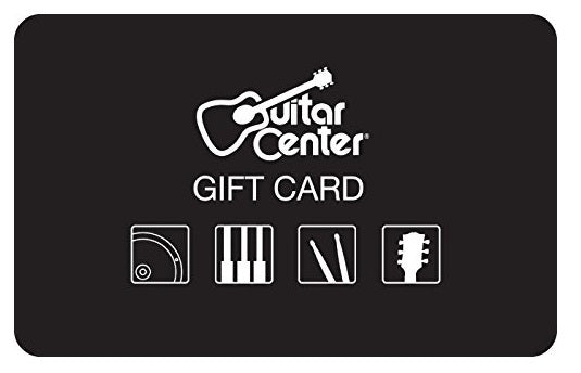 Guitar Center Gift Cards - E-mail Delivery