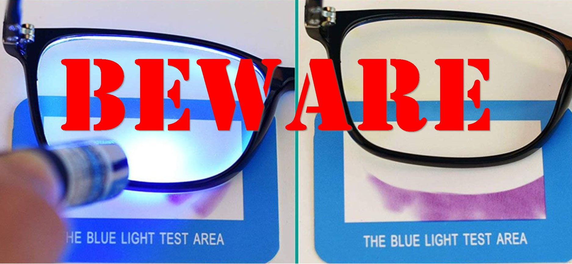 Blue Light Glasses Test - wavelength