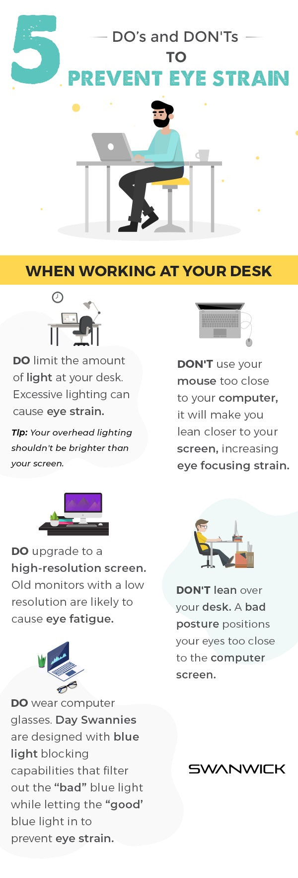 How To Prevent Eye Strain with 5 Easy Solutions