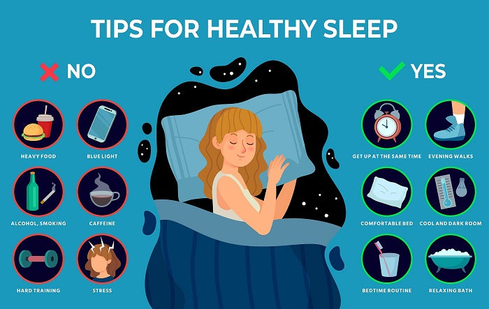 tips to get healthy deep sleep