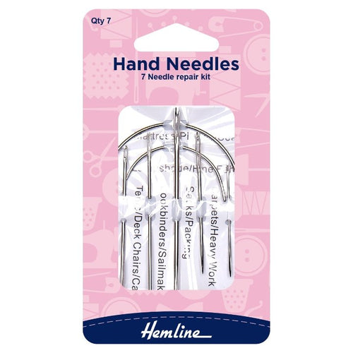 Hand Sewing Needles - Curved – The Fabric Counter