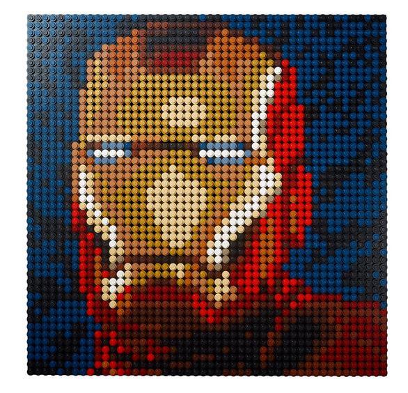 Lego Marvel Iron Man Dot Art - 31199 - Jouets LOL Toys