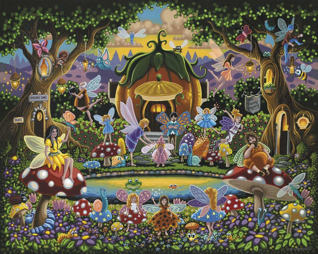 Dowdle Puzzle The Fairy Family 100 Pcs