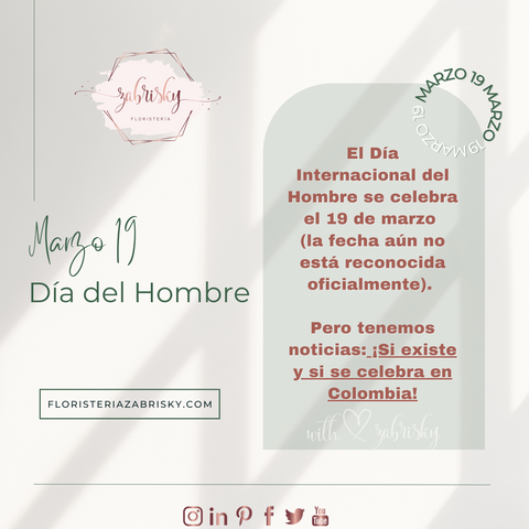#men's day #March19 (Colombia)