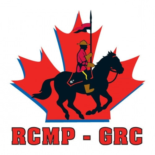 RCMP Mountie Horse and Rider Logo Temporary Tattoo ...