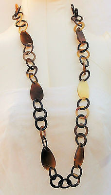 Buffalo Horn  Necklace - Ha Harley's Crafts