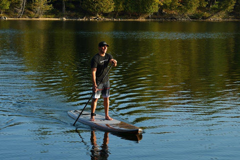 Cruiser SUP touring paddle board V-Max on a lake