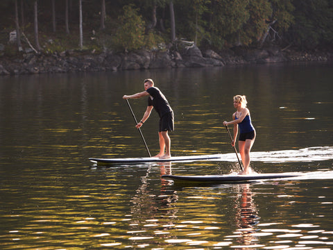 Stand Up Paddle Boarding in Calm Water