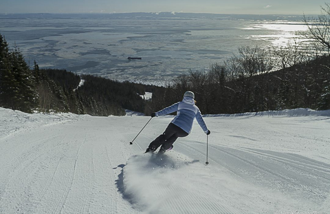 A Downhill Skier