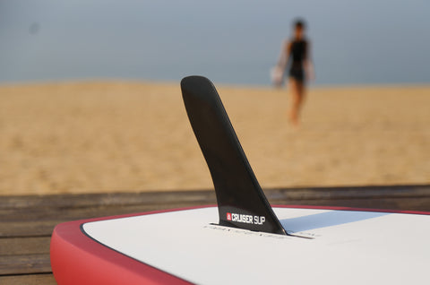 Paddle Board with Fin Installed