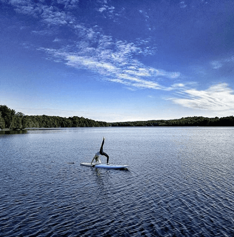 Stand Up Paddle Board Yoga