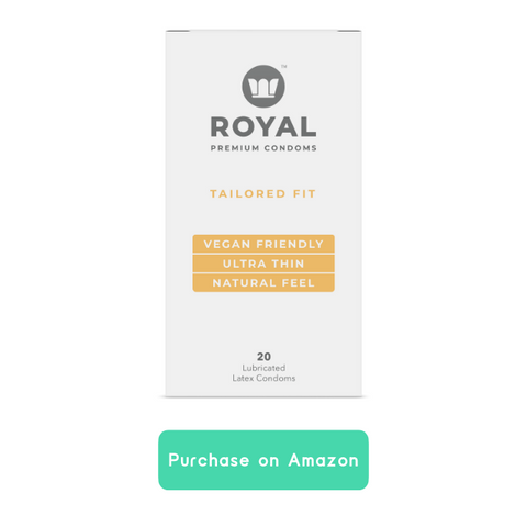 Royal Tailored Fit Condoms on Amazon