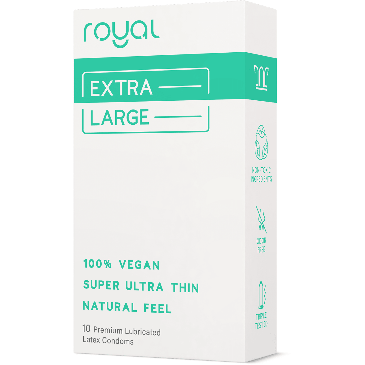 Extra Large Ultra Thin Vegan Latex Condoms